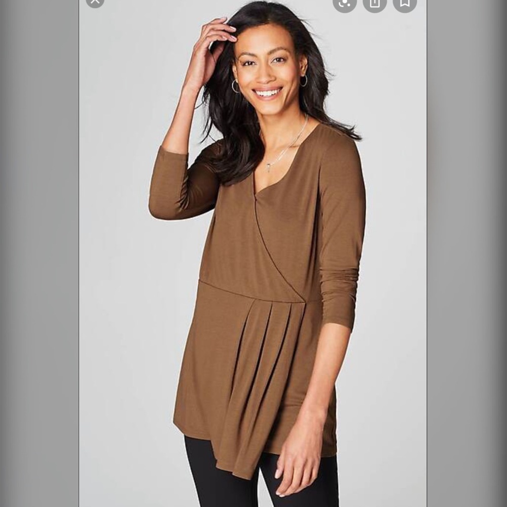 J Jill Wearever Collection Tunic Top